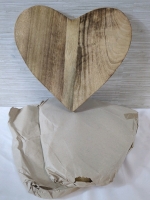 3 New Wooden Heart Boards (food safe) Approx 12x12 inches