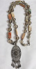 Silver Jewelry Lot , All Unmarked . Cuff Bangle , Brooch & Necklace . - 4