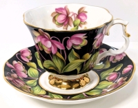 ROYAL ALBERT Provincial Flowers Teacup & Saucer : Pitcher Plants 1975 - Rings True