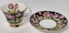 ROYAL ALBERT Provincial Flowers Teacup & Saucer : Pitcher Plants 1975 - Rings True - 2