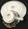 ROYAL ALBERT Provincial Flowers Teacup & Saucer : Prairie Lily 1975 - Rings True - 4