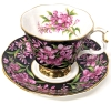 ROYAL ALBERT Provincial Flowers Teacup & Saucer : Fireweed 1975 - Rings True