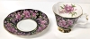 ROYAL ALBERT Provincial Flowers Teacup & Saucer : Fireweed 1975 - Rings True - 2