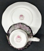 ROYAL ALBERT Provincial Flowers Teacup & Saucer : Fireweed 1975 - Rings True - 4