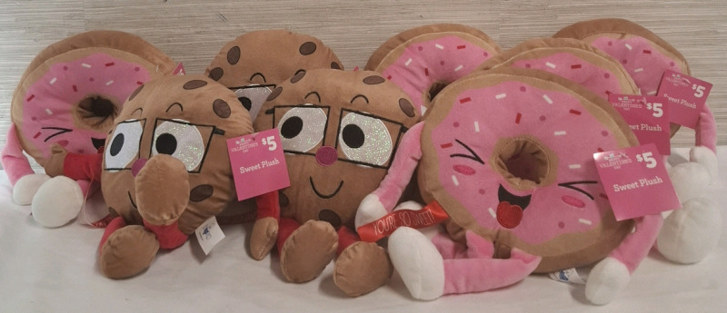 8 New Assorted Plush Toys | Tallest Measures- 6" approx.