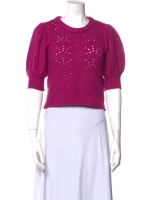 New FOR LOVE & LEMONS Knit Crop Top Sweater (Size Large)