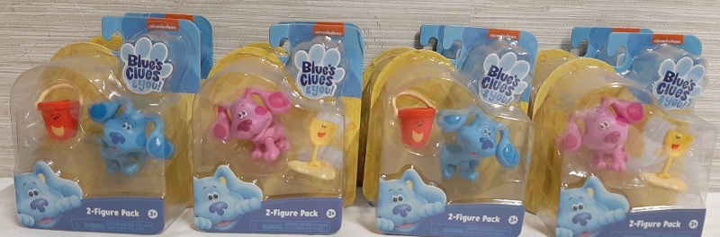 8 New Blue's Clues & You 2-Figure Packs (Figures are Roughly 2&frac12;" Tall)