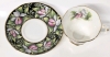 ROYAL ALBERT Provincial Flowers Teacup & Saucer : Lady's Slipper 1975 - Shallow Chip in Saucer, Still Rings True - 3