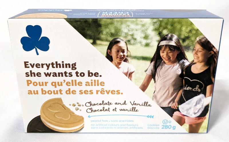 New GIRL GUIDES Vanilla & Chocolate Cookies 280g