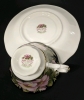 ROYAL ALBERT Provincial Flowers Teacup & Saucer : Alberta Rose 1975 - Rings True - 4