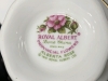 ROYAL ALBERT Provincial Flowers Teacup & Saucer : Alberta Rose 1975 - Rings True - 5