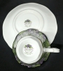 ROYAL ALBERT Provincial Flowers Teacup & Saucer : Purple Violet 1975 - Rings True - 4