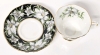 ROYAL ALBERT Provincial Flowers Teacup & Saucer : Madonna Lily 1975 - Small Crack in Base of Cup, Still Rings True - 2