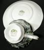 ROYAL ALBERT Provincial Flowers Teacup & Saucer : Madonna Lily 1975 - Small Crack in Base of Cup, Still Rings True - 4
