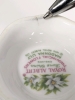 ROYAL ALBERT Provincial Flowers Teacup & Saucer : Madonna Lily 1975 - Small Crack in Base of Cup, Still Rings True - 5