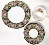 ROYAL ALBERT Provincial Flowers Teacup, Saucer & Bread + Butter Plate : Mayflower 1975 - Rings True - 2