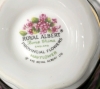 ROYAL ALBERT Provincial Flowers Teacup, Saucer & Bread + Butter Plate : Mayflower 1975 - Rings True - 4