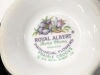 ROYAL ALBERT Provincial Flowers Teacup & Saucer : Prairie Crocus 1975 - Rings True - 4