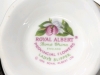 ROYAL ALBERT Provincial Flowers Teacup & Saucer : Lady's Slipper 1975 - Rings True - 4