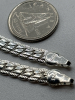 Two Stamped 925 Sterling 7.5 Inch Bracelets with Lobster Clasp - 4