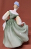 ROYAL DOULTON "Fair Lady" HN 2193 1962 Porcelain Figure - 7.25" Tall, No Chips and chips - 3