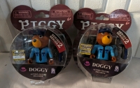 2 New Piggy Series 2 Doggy Action figure.