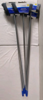 5 New True Living Double Fibre Magnetic Brooms Approx 50 Inches