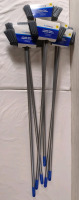 6 New True Living Double Fibre Magnetic Brooms Approx 50 Inches