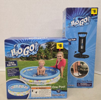 2 New | H2O Go! Coral Pool & Hand Pump Combo