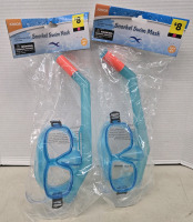 2 New | Junior Snorkel Swim Masks