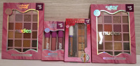 4 New Colour Spell Beauty Kits | Includes: 2 Shadow Palette Boxes (24 Colours per box), 1 Lip Gloss Box (3 Lip Glosses) & 1 Lip Gloss/ Eye Shadow Box