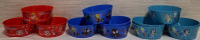 13 New Assorted Themed Plastic Bowls | Themes Include - Paw Petrol, Marvel & Bluey | 585ml & Height- 2.3" Each