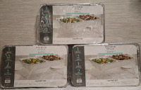 3 New Premier Stylz Buffet Sets | Each Set includes- 1 Wire Rack, 1 Water Pan & 2 Serving Utensils | See Photos for Measurements