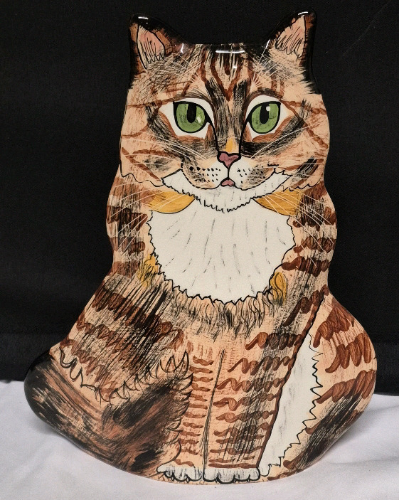 Adorable Ceramic Cats by Nina Vase " Tall