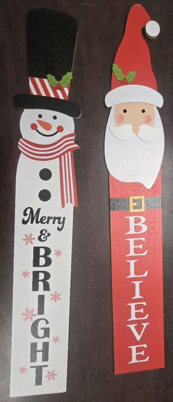 2 New | Outdoor Standing Wall Signs 46" Tall