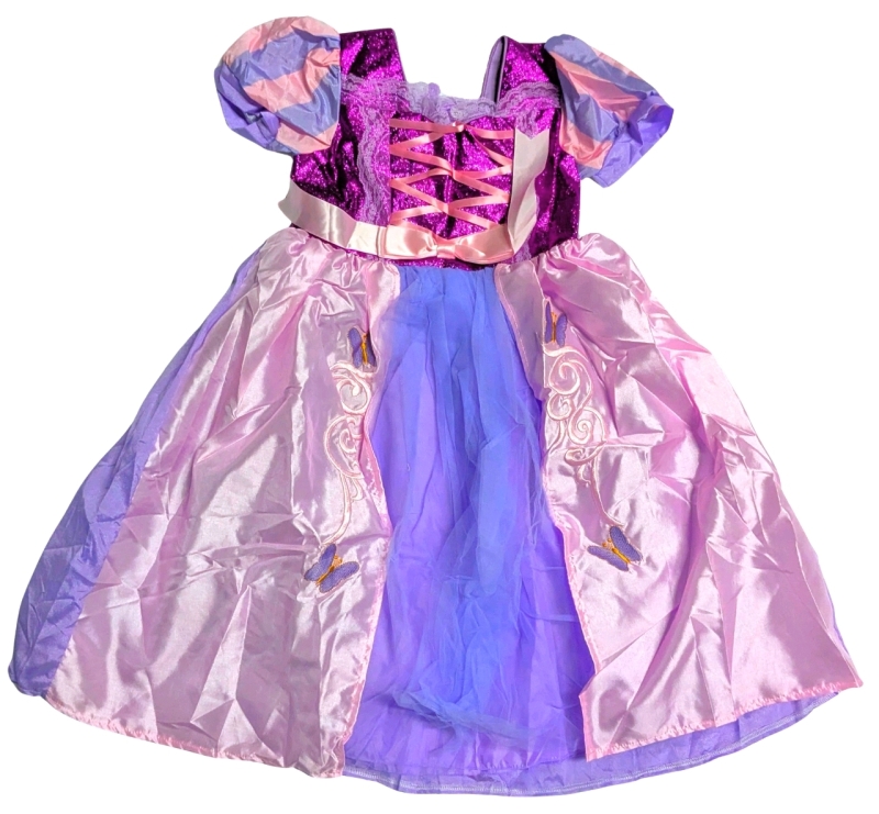 New Size 6Y Girl's Rapunzel-Style Princess Costume / Dress-Up Dress
