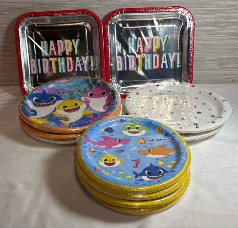 New 11 Sets of Assorted Quarter And Full Plates| Smallest Measures 7" and largest measures 9"
