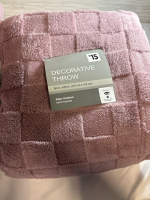 Decorative Throw measures 50"*60" | Fibre Content