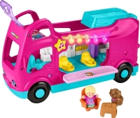 New Fisher-Price Little People Toddler Toy Barbie Little Dreamcamper RV Playset with Music Lights. Retails for $60
