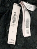 New Size Small Ladies VICTORIA'S SECRET Lace Long-Sleeve Bodysuit, Black | Retails $82.95! - 3