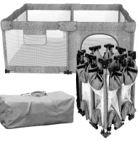 New: Dearlomum Foldable Baby Playpen - 51" x 51" - Dimensions in Photos Aswell