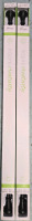 2 New | Kenney Irvington 3/4" Standard Decorative Window Curtain Rod, 66-120", Matte Black | * Retails $70+ *