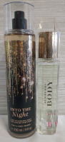 2 New Bottles Perfume/Fragrance Mist; Burberry Body Perfume and Bath & Body Works Into The Night Mist (8 fl oz)