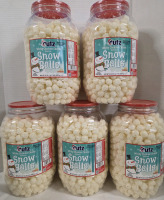 5 New | White Cheddar Cheese Flavoured Snow Balls | 1LB 7oz Ea. | BB: Mar/17/2025