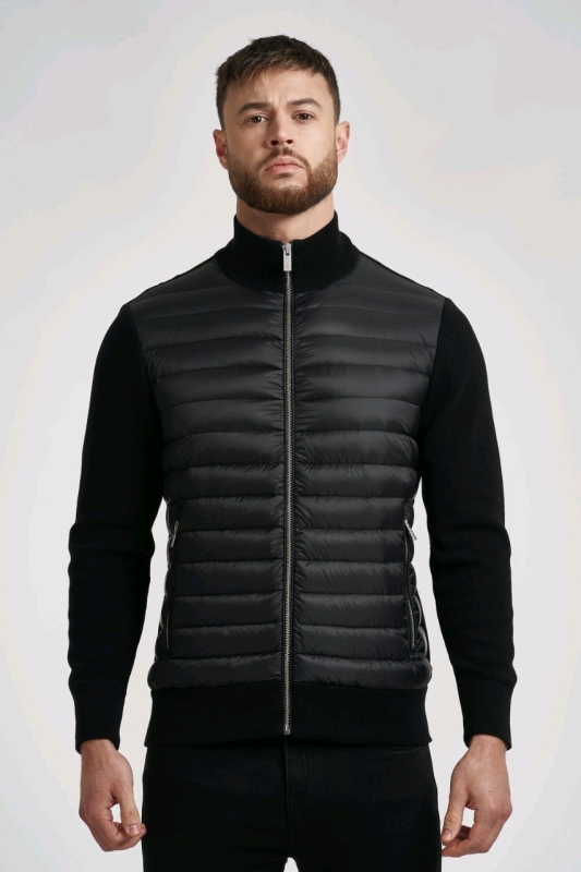 New Size Large Men's ICON. Amsterdam THE VERONA JACKET : Puffer, Down-Filled, Cotton Backing - Retails $149.95 USD!