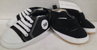 2 New | 5" x 2&frac12;" Infants Sneakers | Exact Size Unknown