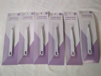 6 New Craft Smith Needle Nose Tweezers 5.5 Inches