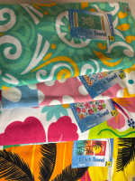 4 New Assorted Beach Towels | 28"*58" |
