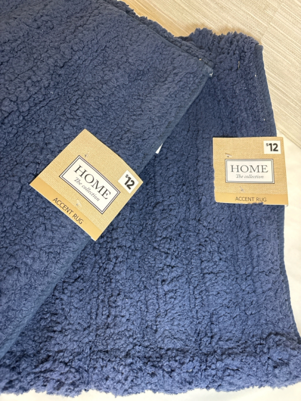 2 New Home The Collection Accent Rug | 20"*48" | 100% Cotton Pile