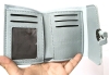 5 New Personalized (French) PU Leather Wallets : 4 Bifold Men's Wallets, 1 Trifold Women's Wallet - 4.75" &times; 3.6" - 3